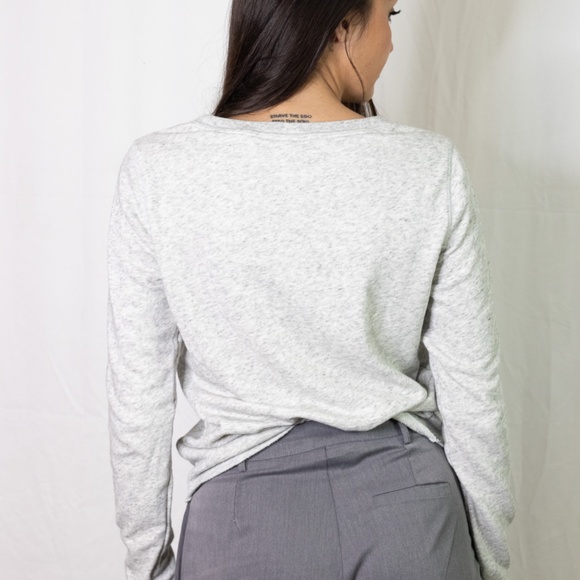 PINK Victoria's Secret Gray crewneck sweater - Picture 2 of 6